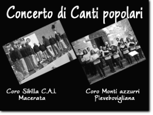 Concerto di canti popolari