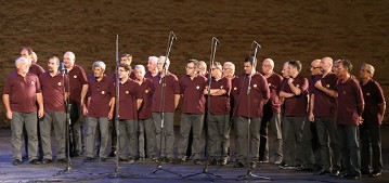 Arena Sferisterio, 27 agosto 2014 Concerto insieme all’Orchestra Sinfonica "Monteverdi"