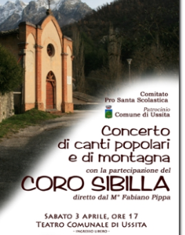 Concerto di canti popolari e di montagna, Ussita, 2010